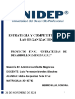 PROYECTO FINAL ESTRATEGIA COMPETITIVA