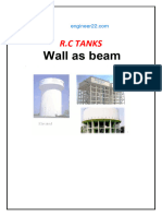 Wall As Beam: R.C Tanks