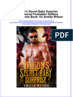 Free Download Dragons Secret Baby Surprise Aspenwood Forbidden Shifters Secrets Series Book 10 Amelia Wilson Full Chapter PDF