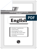 Comprehensive English - PDF Only - Pravesh 2024 CUET Commerce