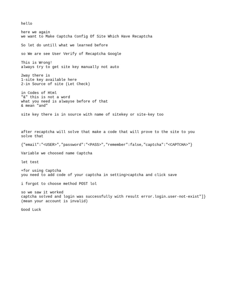 Configuring Captcha with reCAPTCHA | PDF