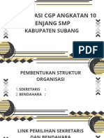 Koordinasi Jenjang SMP