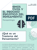 Trastornos Cognitivos y El Proceso Psicótico Del Pensamiento