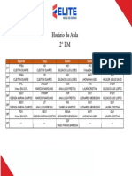2° EM - Horário de Aula (Atualizado)