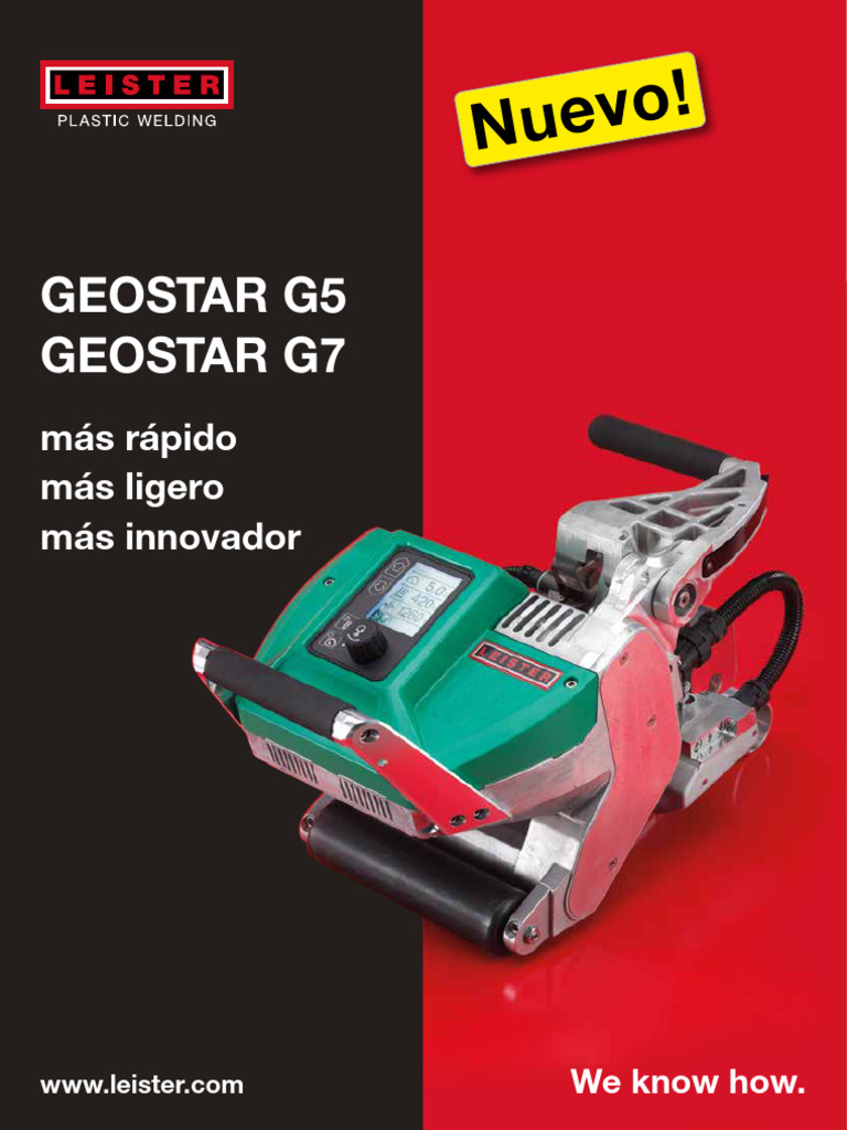 Geostar G7 | PDF | Soldadura | Construcción