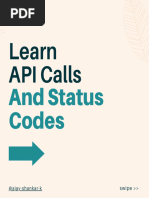 API Calls & Status Codes