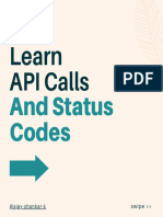 API Calls & Status Codes