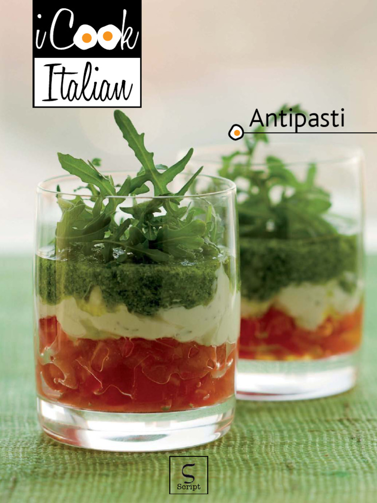Antipasti Icook Italian 1 | PDF