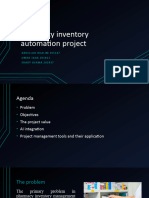 Pharmacy Inventory Automation Project