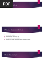 Data Classification Presentation