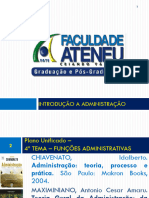 4º TEMA Funções Administrativas