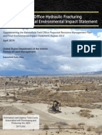 Bakersfield Field Office Hydraulic Fracturing Draft Supplemental EIS