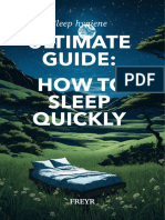 ULTIMATE GUIDE HOW TO SLEEP Quickly