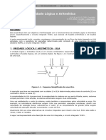 Unidade Lógica e Aritmética: Resumo