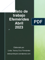 Folleto de Efemerides Abril Profe Yano