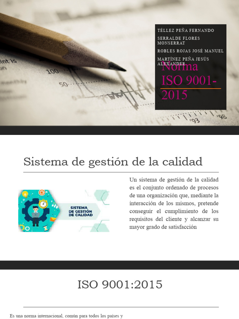 Guía ISO 9001:2015 en Gestión de Calidad | PDF | Calidad (comercial ...