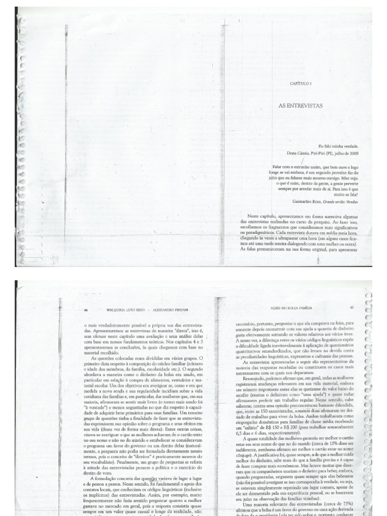 TEXTO 9 - Rego Pinzani Captulo 3 | PDF