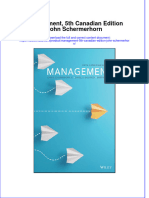 Free download Management 5Th Canadian Edition John Schermerhorn full chapter pdf epub