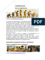 Evolucion de La Administracion Monografia