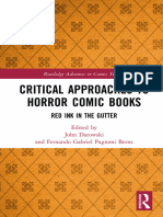 Critical Approaches To Horror Comic Books Red Ink in The Gutter