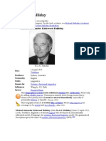 HALLIDAY 7 Functions of Language | Imagination | Identity (Social Science)