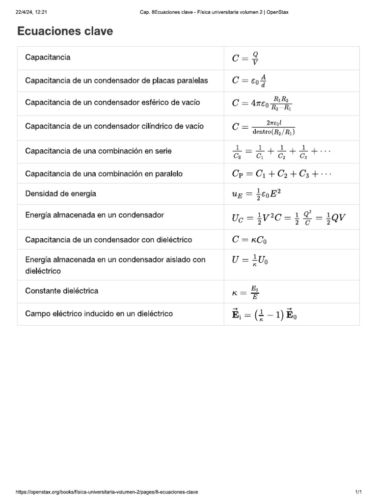 Capacitor Es | PDF