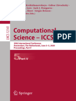 Computational Science - ICCS 2020