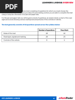 K53 Learner's Licence Q&A Guide | PDF