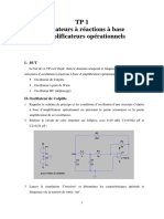 Poly Tp-1 Simulation Electronique Non Lineaire GTR