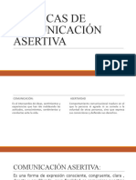 Técnicas de Comunicación Asertiva