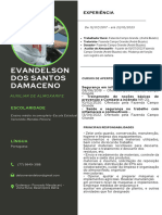 Currículo Evandelson Dos Santos