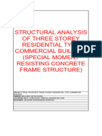Structural Analysis-Three Storey