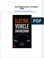 Free Download Electric Vehicle Engineering 1St Edition Enge Full Chapter PDF