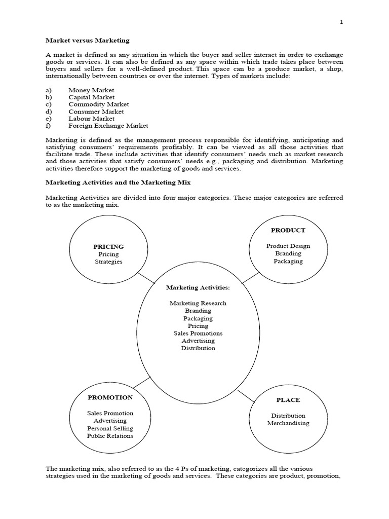 Marketing handout | PDF | Marketing | Pricing