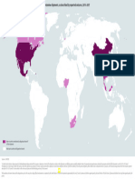 7.3.8 - Main Countries Identified As Departure or Transit of Methamphetamine 20152017