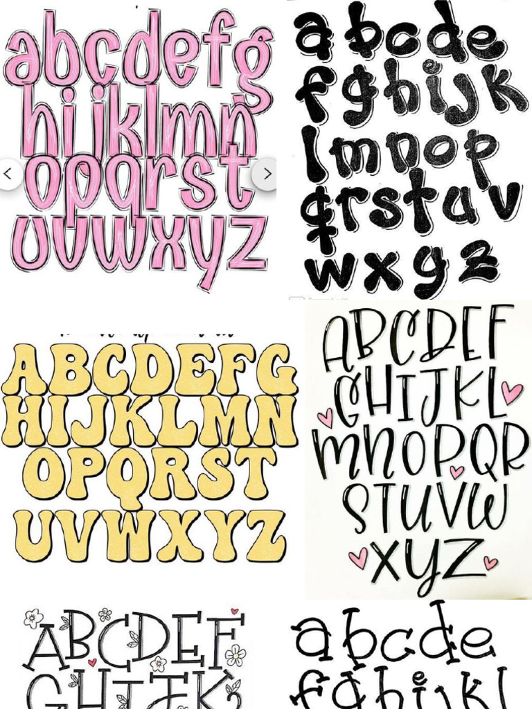Tipos de Letras | PDF