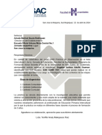 Carta de Solicitud