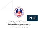 BIS Report To Congress FY 2017