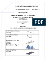 Variadores de Velocidad Estáticos de Máquinas de Corriente Continua