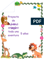 Proyecto Animales 5 Años 2022-1