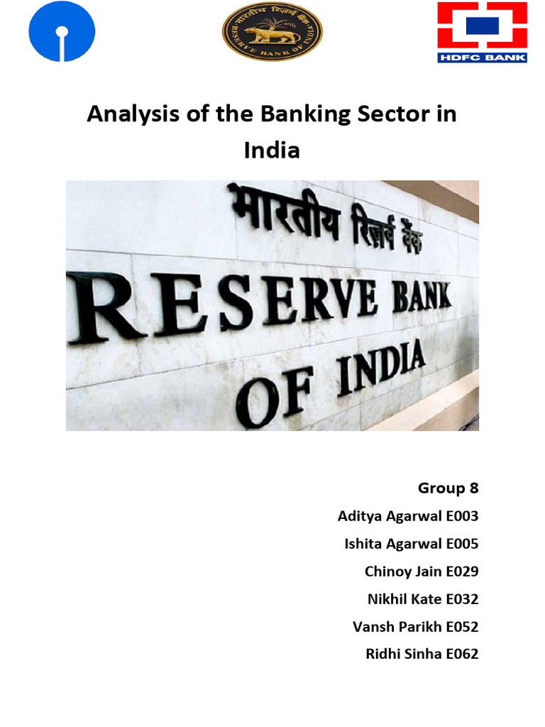 Banking Sector Analysis in India | PDF | Banks | Reserve Bank Of India