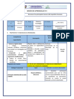 SESIÓN DE APRENDIZAJE CT