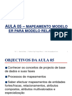 Aula 05 - Mapeamento-Er-Relacional e Normalização de Dados