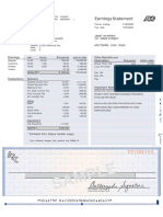 Adp Pay Stub Template 2 Processed