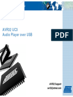 AVR32UC3 USB Audio Player