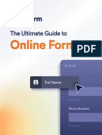 The Ultimate Guide To Online Forms