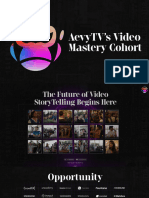 Video Mastery Cohort