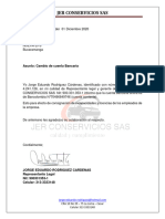 Carta de Notificacion Nueva Eps