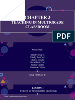 Chapter 3 Teaching in Multigrade Classroom