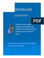 La Investigacion